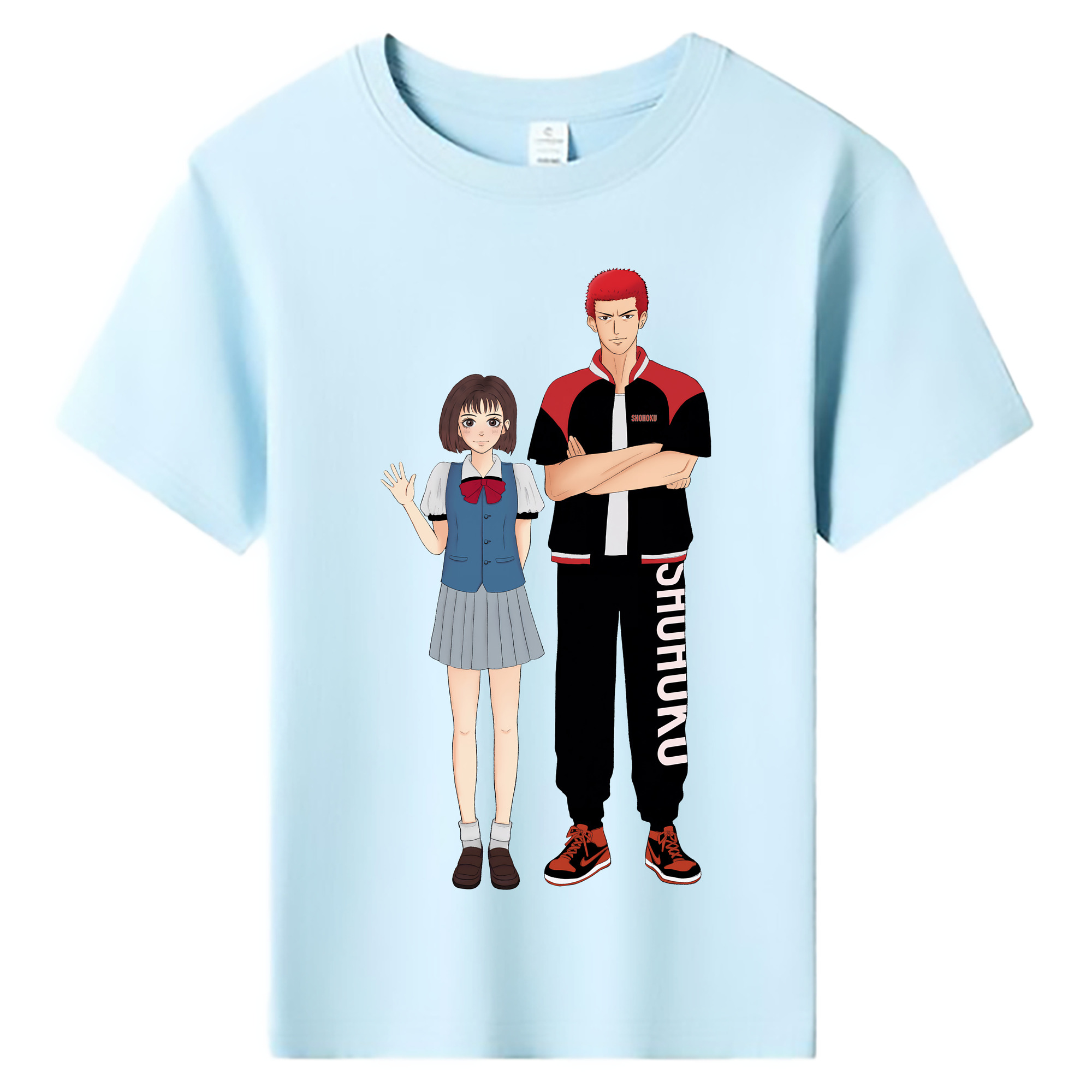 （画像用） SLAM DUNK／スラムダンク 綿100％キッズTシャツ（フロントプリント）